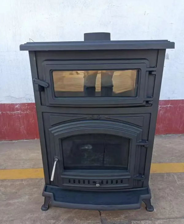 Heating stove BSC 307-3 with side windows