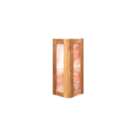 Himalayan salt corner lamp 4 tiles, 47×18 cm