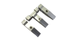 Spaustukai PROFILE K03 staklėms peiliams tvirtinti su nuolydžiu nuo galo (3 laipsniai) + centrinis spaustukas
