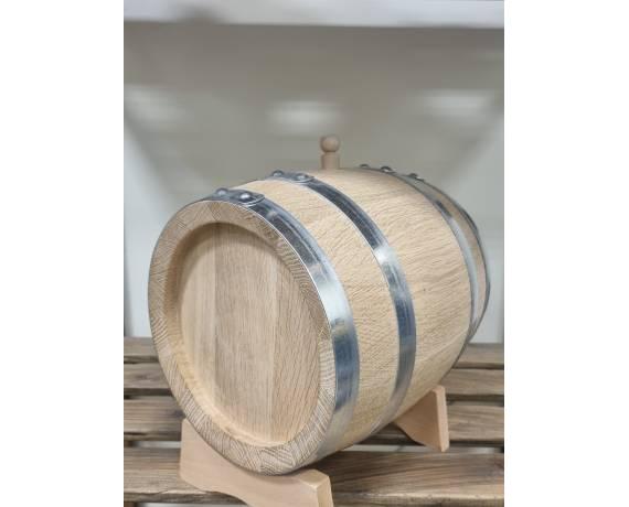 Split oak 3 l cask for ageing beverages