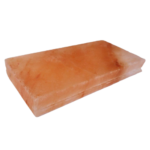 Himalajų druskos plytelė 200x100x25 mm poliruota (su grioveliu)