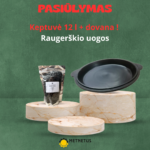 Keptuvė-dangtis uzbekiška 40 cm. + dovana