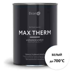 Термостойкая эмаль Elcon Max Therm 0,8 kg Белый