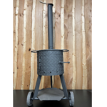 Stove for Kazan with wheels