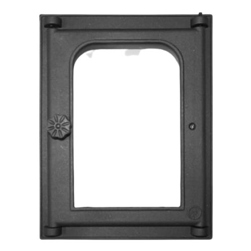 Door with glass K303