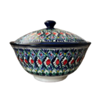 Deep bowl with lid 23 cm