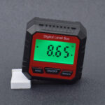 Electronic meter with magnetic base