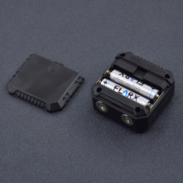 Electronic meter with magnetic base