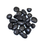 Pebbles "BLACK" polished (A) 20-30 mm. 20 kg.