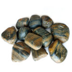 TIGER pebbles polished 30-50 mm. 20 kg.