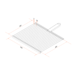 Решётка барбекю (42 см)