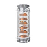 3" Copper Column with 6 Plates