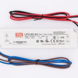 Блок питания для LED LPV-60-24 (24В, 60Вт, IP67)