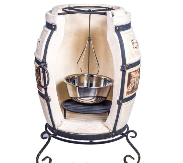 Chicken roasting stand for tandoor — various sizes