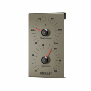 Thermo-hygrometer, aluminum, platinum