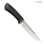 LISA 95x18 knifeHandle material: hornbeam Overall length: 255 mm Blade length: 135 mm Blade width: 30 mm Blade spine thickness: 2.6 mm Weight with sheath: 178 g Weight without sheath: 120 g Pattern on the blade: artistic engraving Cutting edge sharpening angle: 32–34°