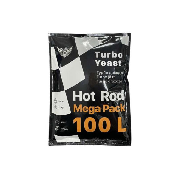 Турбо дрожжи Hot Rod Mega Pack на 100л (360г)