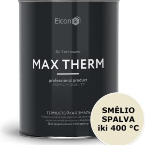 Heat-resistant paint ELCON 400°C, 1 L, 0.8 kg, sand colour