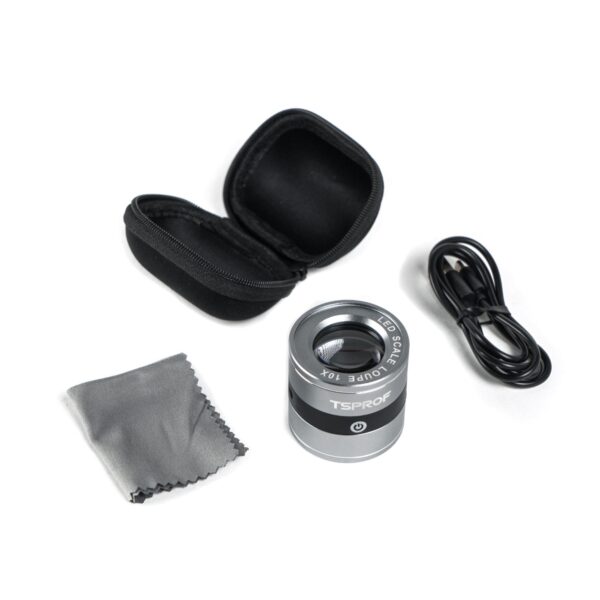 TSPROF Magnify 10x Magnifying Glass