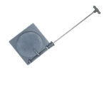 Užkaišas apvalia dūmų pralaida 180mm